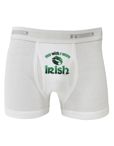 TooLoud You Wish I Were Irish Boxer Briefs-Boxer Briefs-TooLoud-White-Small-Davson Sales