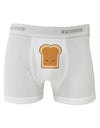 Cute Matching Design - PB and J - Peanut Butter Boxer Briefs by TooLoud-Boxer Briefs-TooLoud-White-Small-Davson Sales