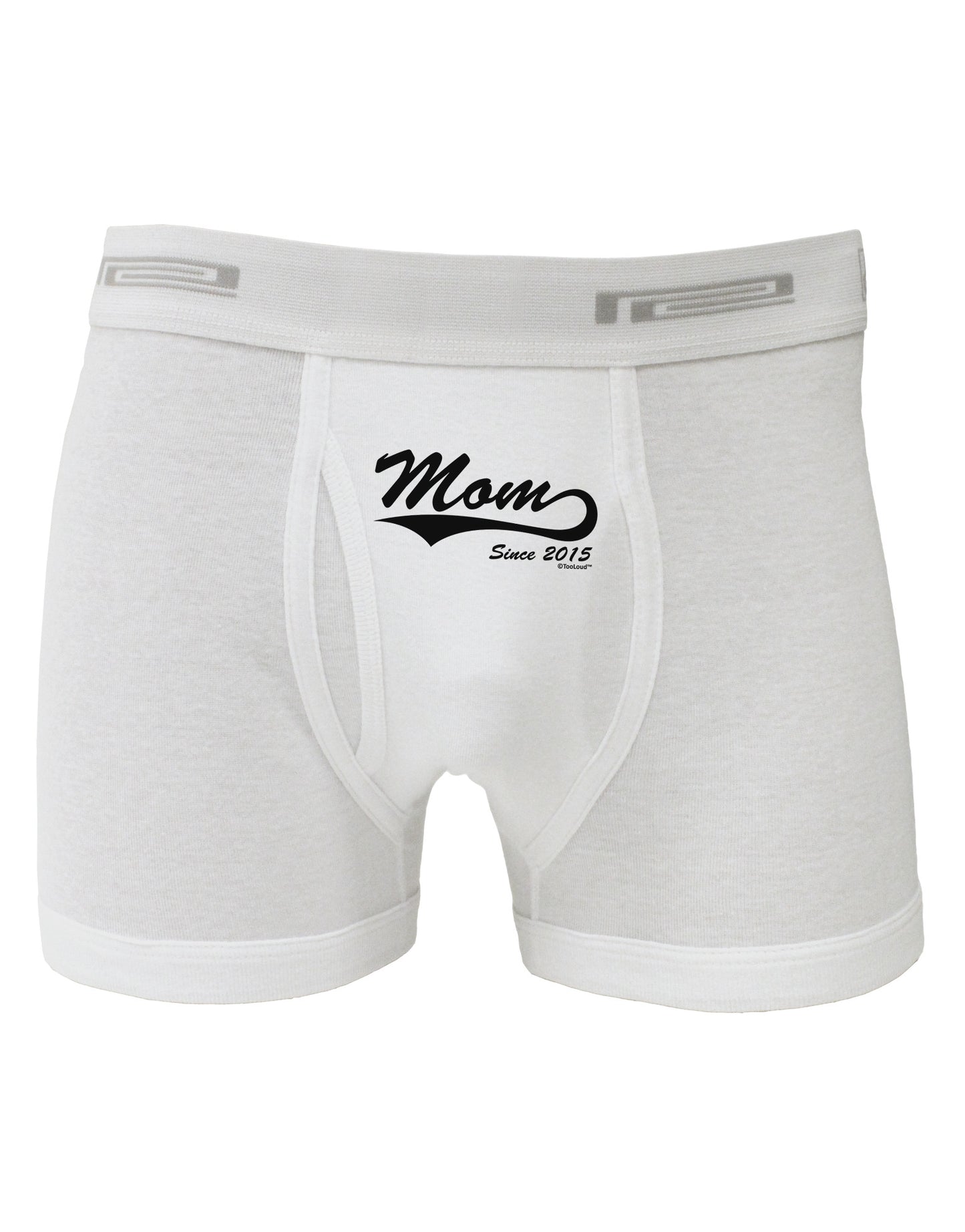 Mom Since (Your Year Personalized) Design Boxer Briefs by TooLoud-Boxer Briefs-TooLoud-White-Small-Davson Sales