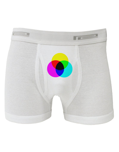 CMYK Color Model Boxer Briefs by TooLoud-Boxer Briefs-TooLoud-White-Small-Davson Sales