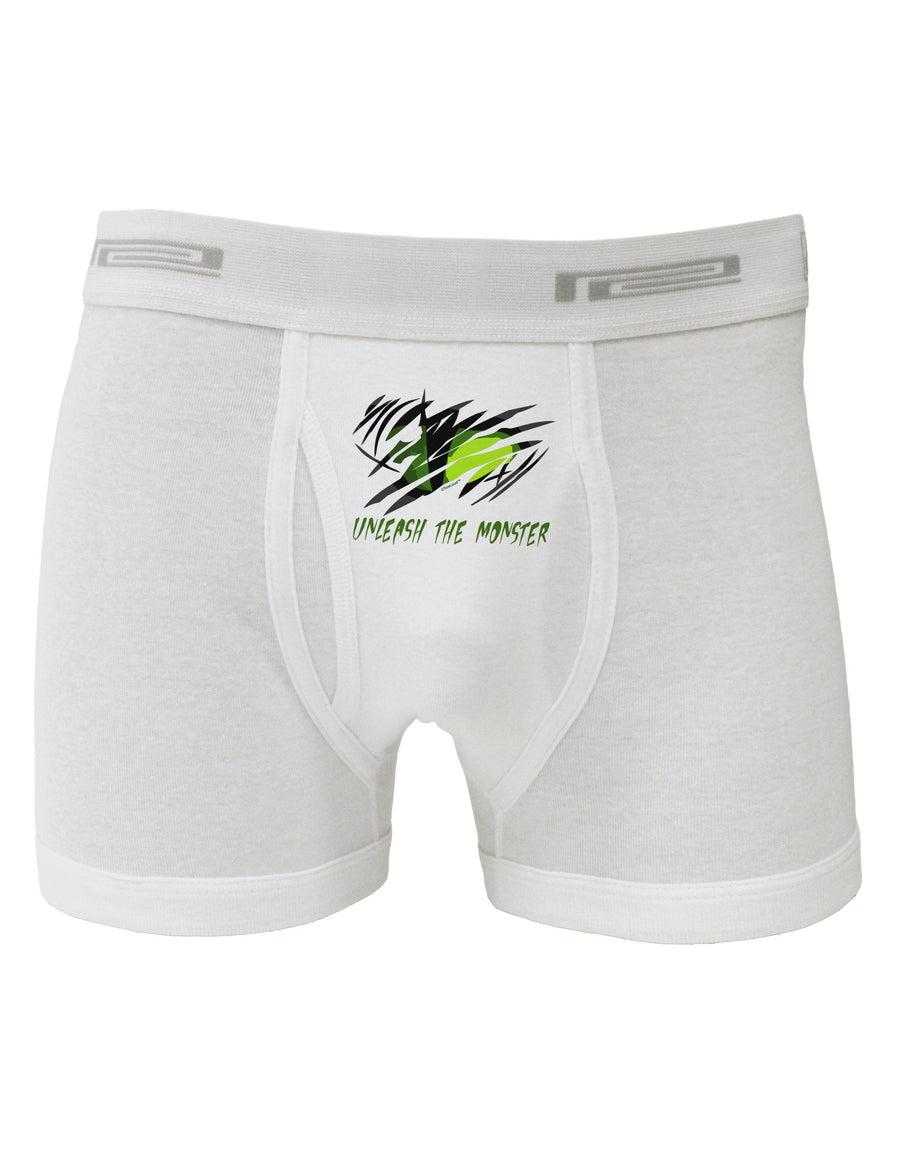 TooLoud Unleash The Monster Boxer Briefs-Boxer Briefs-TooLoud-White-Small-Davson Sales