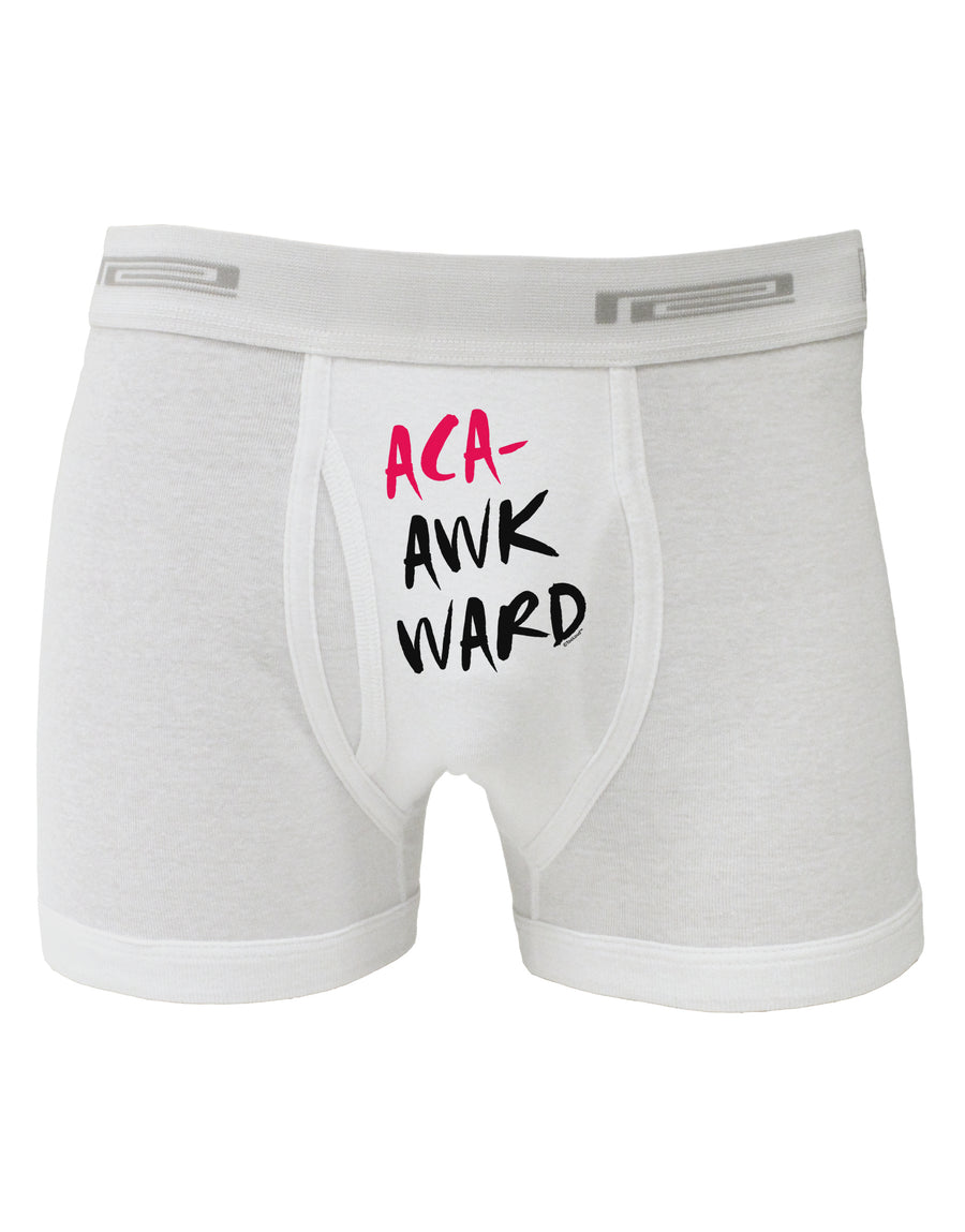 Aca-Awkward Boxer Briefs-Boxer Briefs-TooLoud-White-Small-Davson Sales