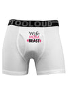 Wife Mom Beast Boxer Briefs-Boxer Briefs-TooLoud-White-Small-Davson Sales