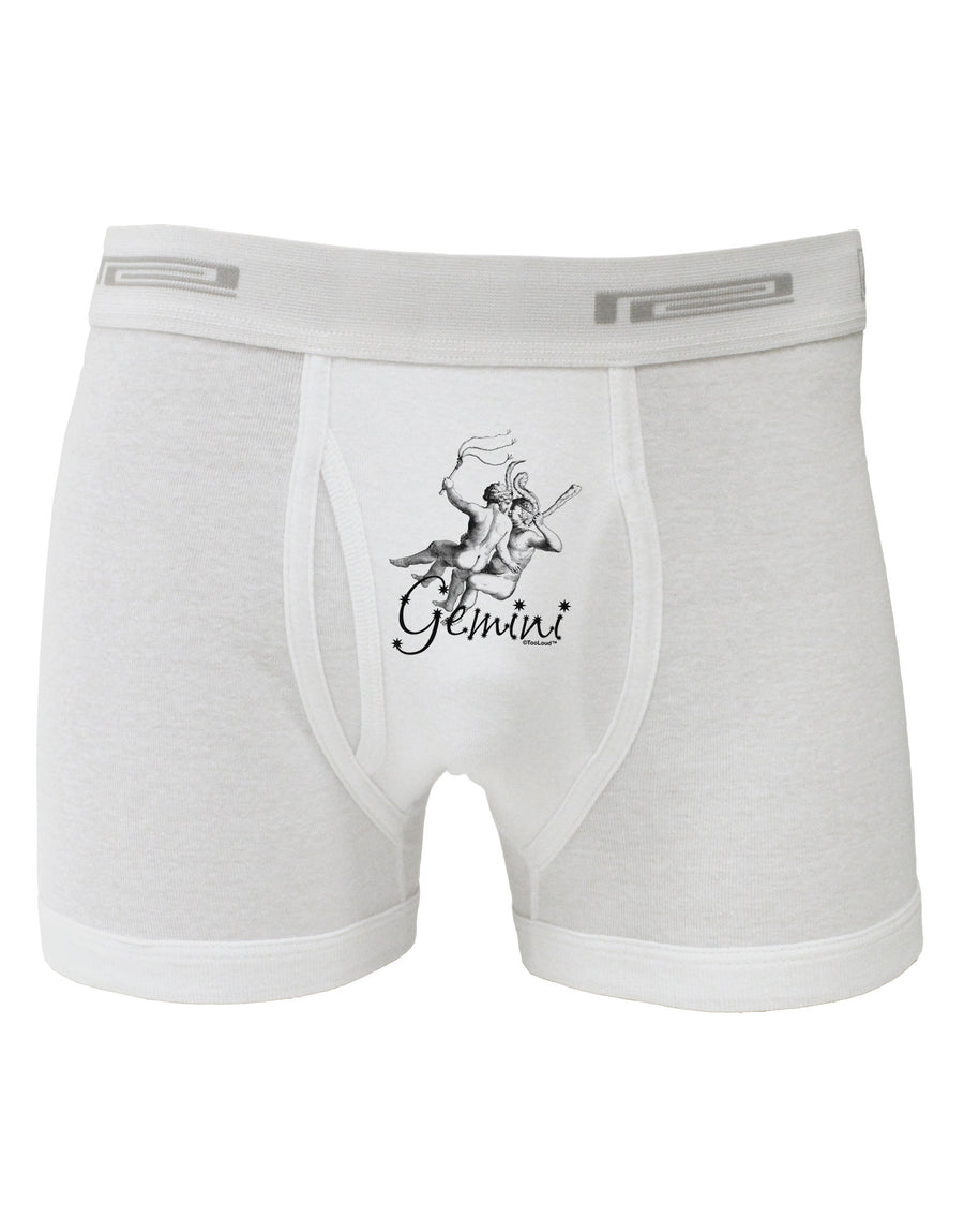 Gemini Illustration Boxer Briefs-Boxer Briefs-TooLoud-White-Small-Davson Sales