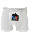 Je Suis Paris - Strong Boxer Briefs by-Boxer Briefs-TooLoud-White-Small-Davson Sales