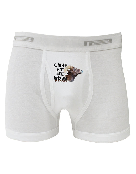 Come At Me Bro Big Horn Boxer Briefs-Boxer Briefs-TooLoud-White-Small-Davson Sales