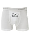 Nerd Mom - Glasses Boxer Briefs by TooLoud-Boxer Briefs-TooLoud-White-Small-Davson Sales