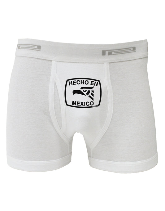 Hecho en Mexico Eagle Symbol with Text Boxer Briefs by TooLoud-Boxer Briefs-TooLoud-White-Small-Davson Sales
