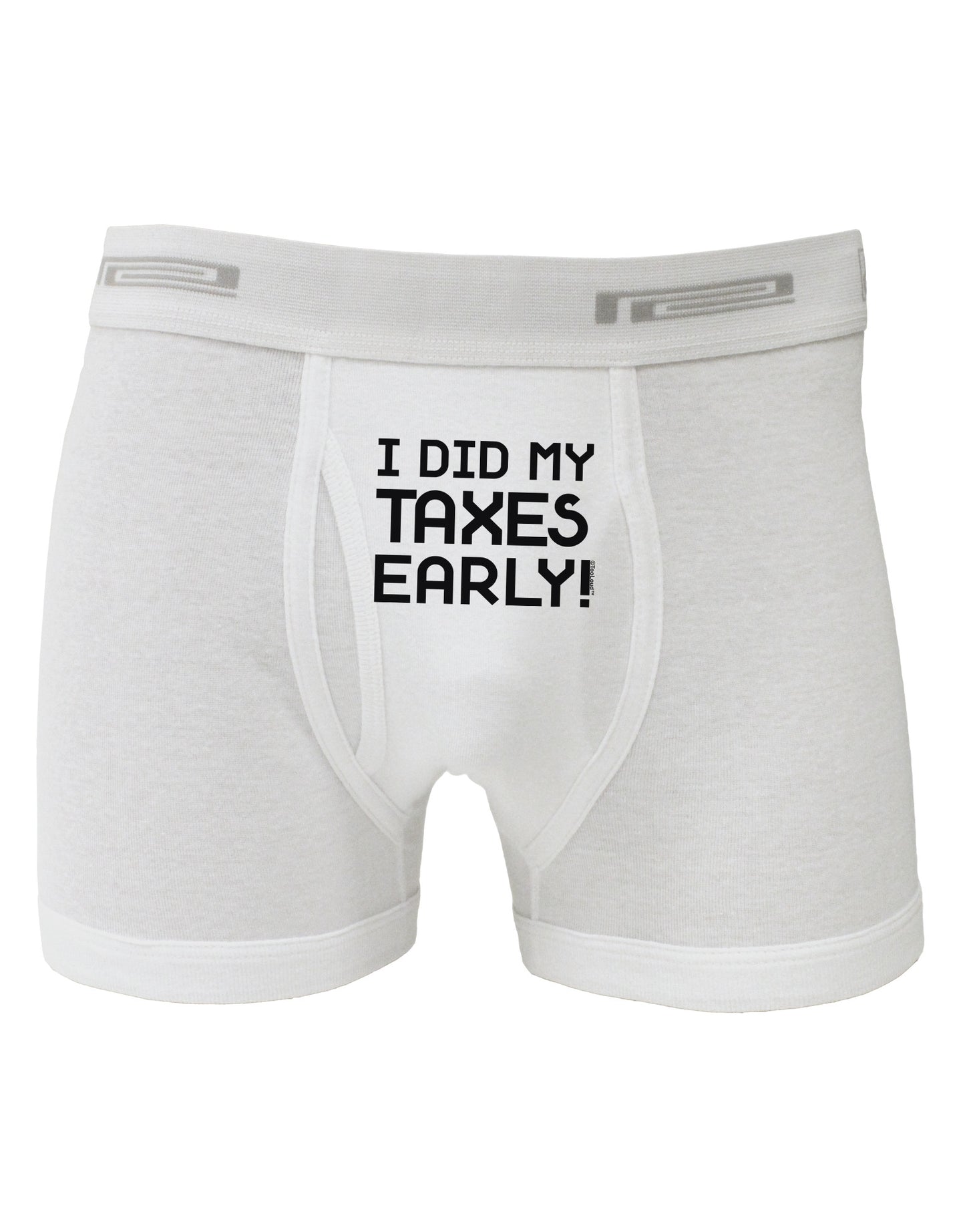 I Did My Taxes Early Boxer Briefs-Boxer Briefs-TooLoud-White-Small-Davson Sales