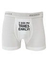 I Did My Taxes Early Boxer Briefs-Boxer Briefs-TooLoud-White-Small-Davson Sales