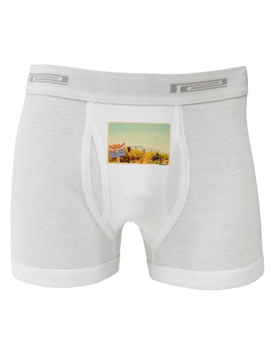 Arizona Scene Watercolor Boxer Briefs-Boxer Briefs-TooLoud-White-XXX-Large-Davson Sales