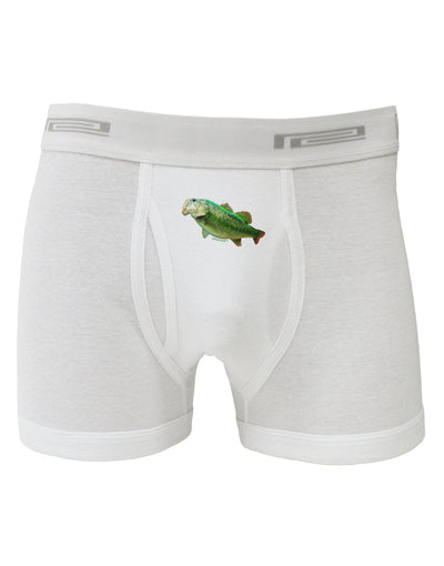 Big Bass Fish Boxer Briefs-Boxer Briefs-TooLoud-White-Small-Davson Sales