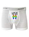 I Love My Two Dads LGBT Boxer Briefs-Boxer Briefs-TooLoud-White-Small-Davson Sales