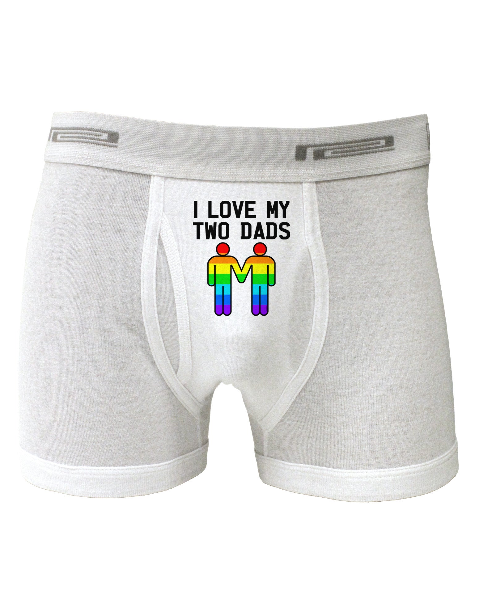 I Love My Two Dads LGBT Boxer Briefs Davson Sales