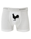 Rooster Silhouette Design Boxer Briefs-Boxer Briefs-TooLoud-White-Small-Davson Sales