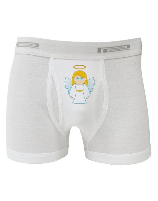 Cute Christmas Angel Girl Boxer Briefs-Boxer Briefs-TooLoud-White-Small-Davson Sales