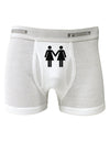 Lesbian Women Holding Hands LGBT Boxer Briefs-Boxer Briefs-TooLoud-White-Small-Davson Sales