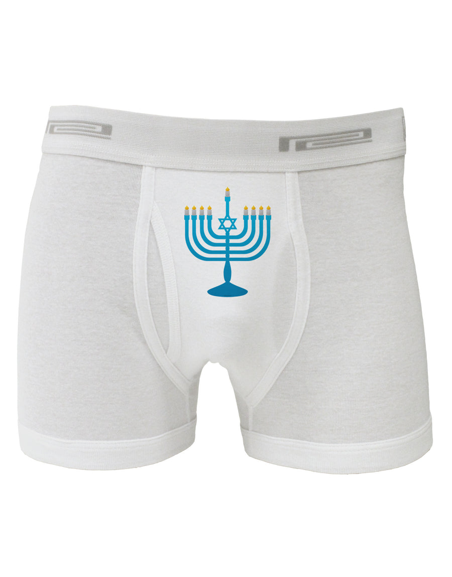 Hanukkah Menorah Boxer Briefs-Boxer Briefs-TooLoud-White-Small-Davson Sales