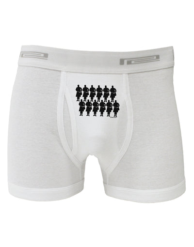 Twelve Drummers Drumming Boxer Briefs-Boxer Briefs-TooLoud-White-Small-Davson Sales