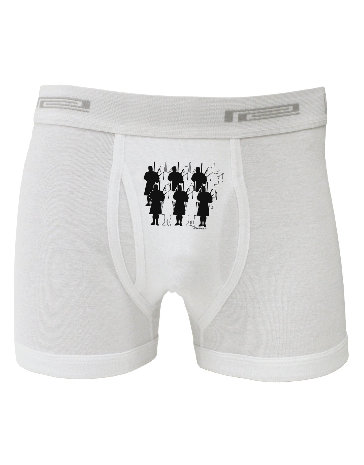 Eleven Pipers Piping Boxer Briefs-Boxer Briefs-TooLoud-White-Small-Davson Sales