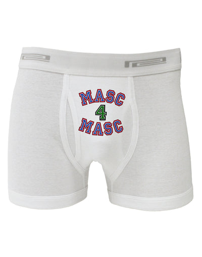 Masc 4 Masc College Stud Boxer Briefs by-Boxer Briefs-TooLoud-White-Small-Davson Sales