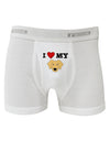 I Heart My - Cute Golden Retriever Dog Boxer Briefs by TooLoud-Boxer Briefs-TooLoud-White-Small-Davson Sales