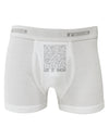 Let It Snow Text Snowflakes - Christmas Boxer Briefs-Boxer Briefs-TooLoud-White-Small-Davson Sales