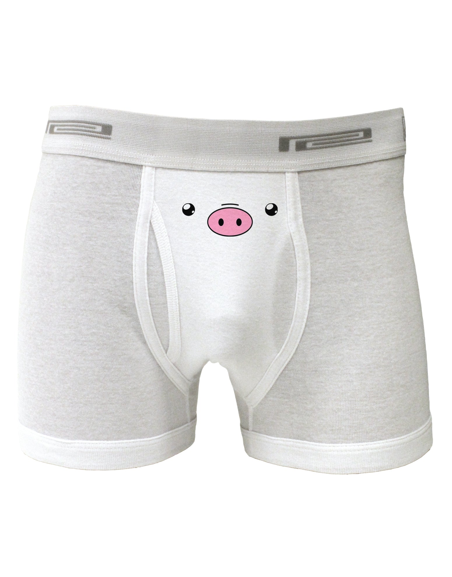 Kyu-T Face - Oinkz the Pig Boxer Briefs-Boxer Briefs-TooLoud-White-Small-Davson Sales