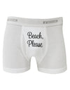 Beach Please Boxer Briefs-Boxer Briefs-TooLoud-White-Small-Davson Sales