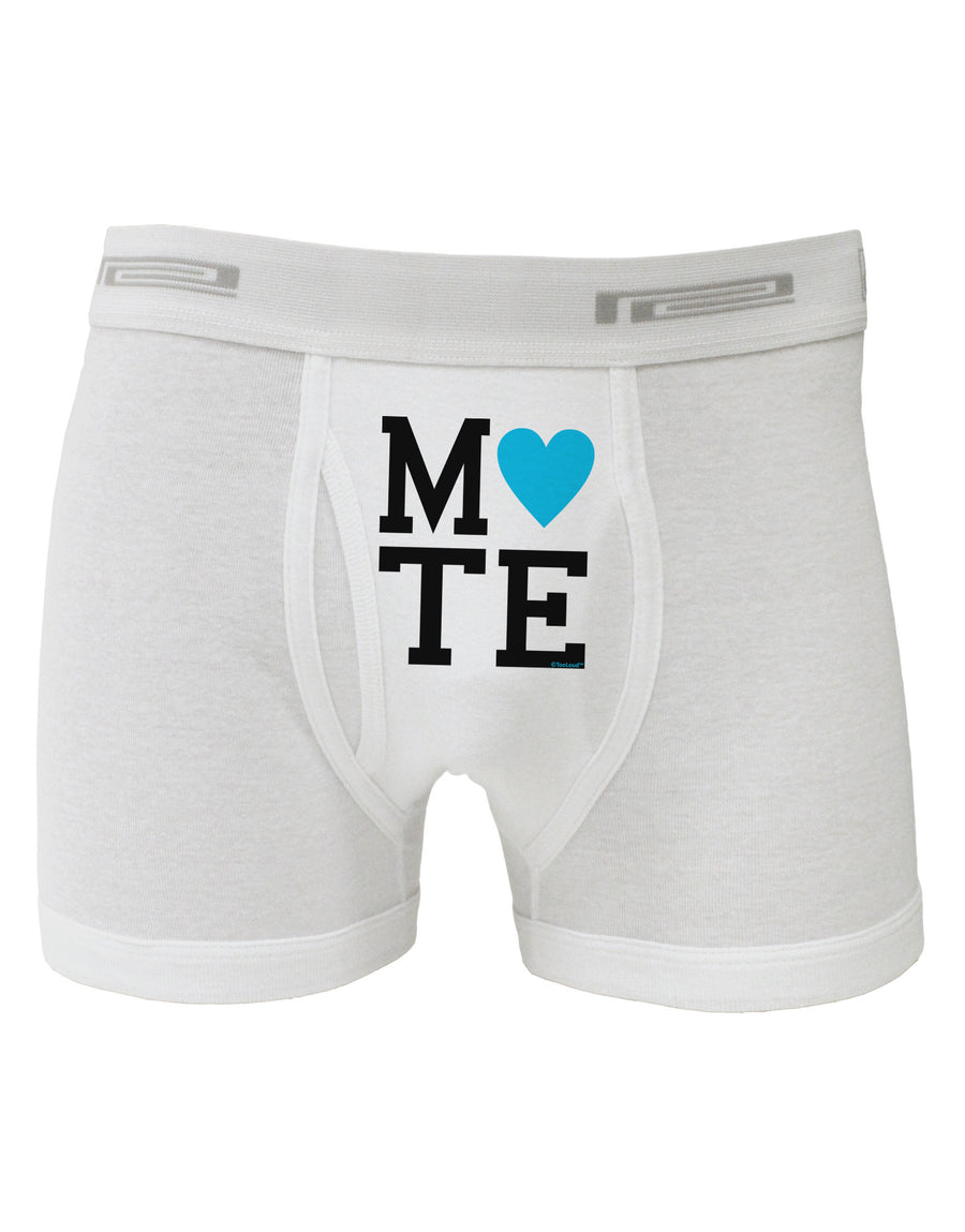 Matching Soulmate Design - Mate - Blue Boxer Briefs by TooLoud-Boxer Briefs-TooLoud-White-Small-Davson Sales