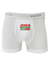 Jesus is the Reason for the Season Christmas Boxer Briefs-Boxer Briefs-TooLoud-White-Small-Davson Sales