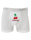 Cherry Text Boxer Briefs-Boxer Briefs-TooLoud-White-XXX-Large-Davson Sales