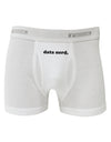 Data Nerd Simple Text Boxer Briefs by TooLoud-Boxer Briefs-TooLoud-White-Small-Davson Sales