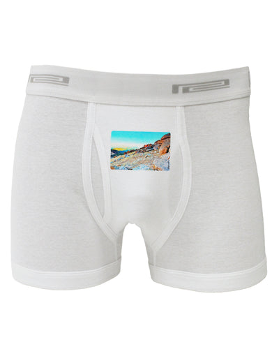 CO Rockies View Watercolor Boxer Briefs-Boxer Briefs-TooLoud-White-Small-Davson Sales