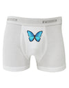 Big Blue Butterfly Boxer Briefs-Boxer Briefs-TooLoud-White-Small-Davson Sales