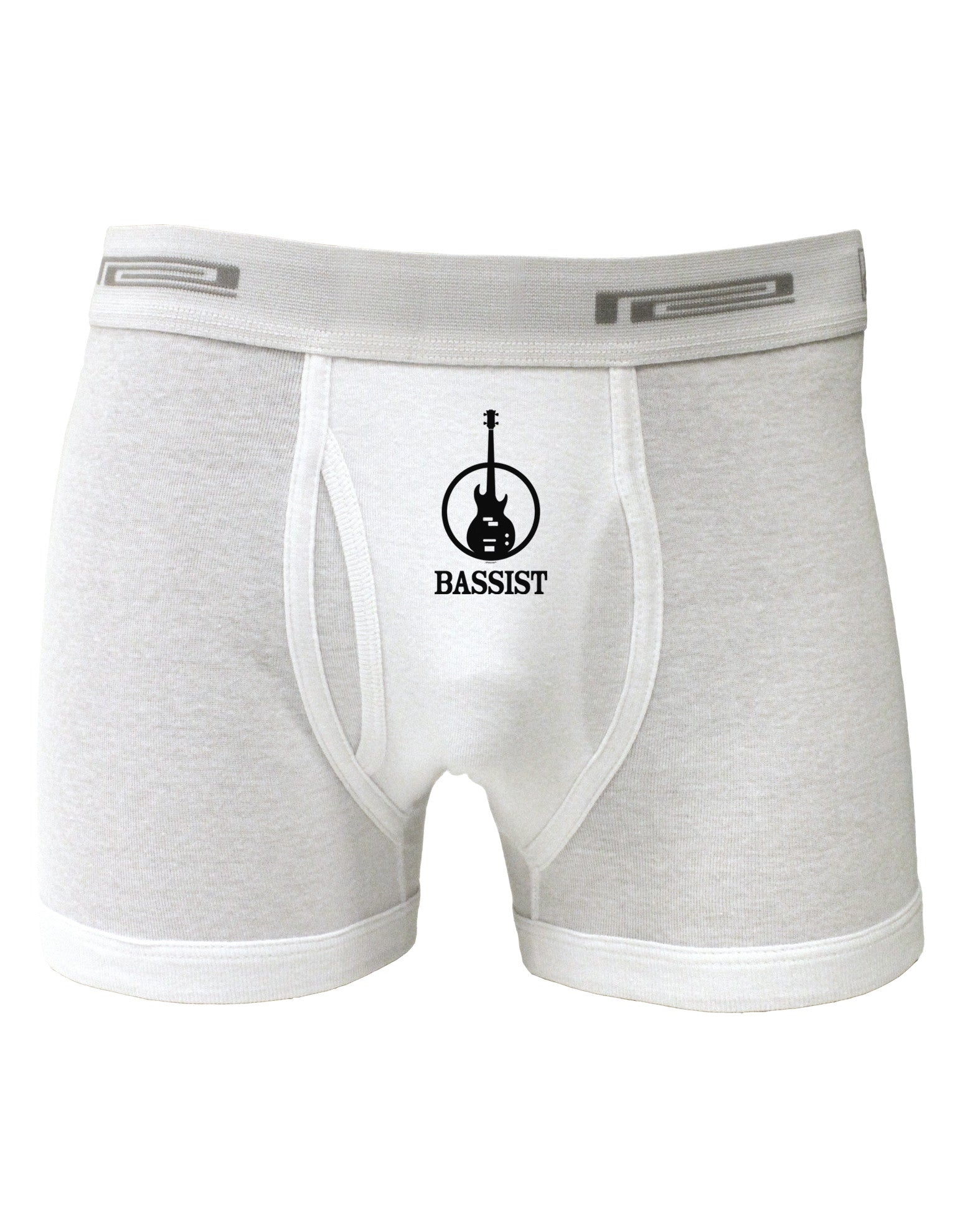 Bassist Boxer Briefs-Boxer Briefs-TooLoud-White-Small-Davson Sales