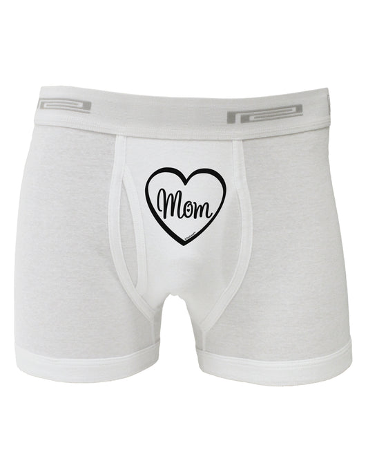 Mom Heart Design Boxer Briefs by TooLoud-Boxer Briefs-TooLoud-White-Small-Davson Sales