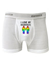 I Love My Daddies LGBT Boxer Briefs-Boxer Briefs-TooLoud-White-Small-Davson Sales