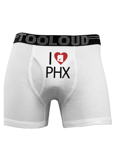 I Heart Phoenix Boxer Briefs-Boxer Briefs-TooLoud-White-Small-Davson Sales