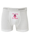 Owl Too Cute Pink Boxer Briefs-Boxer Briefs-TooLoud-White-Small-Davson Sales