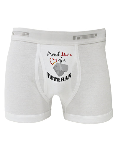 Mom of Veteran Boxer Briefs-Boxer Briefs-TooLoud-White-Small-Davson Sales