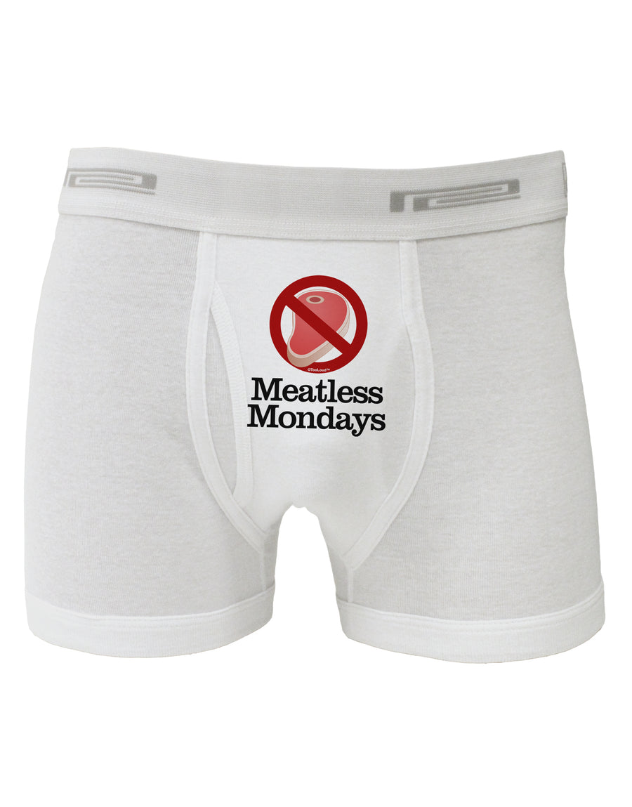 Meatless Mondays Boxer Briefs by TooLoud-Boxer Briefs-TooLoud-White-Small-Davson Sales