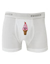 Cute Ice Cream Cone Boxer Briefs-Boxer Briefs-TooLoud-White-Small-Davson Sales