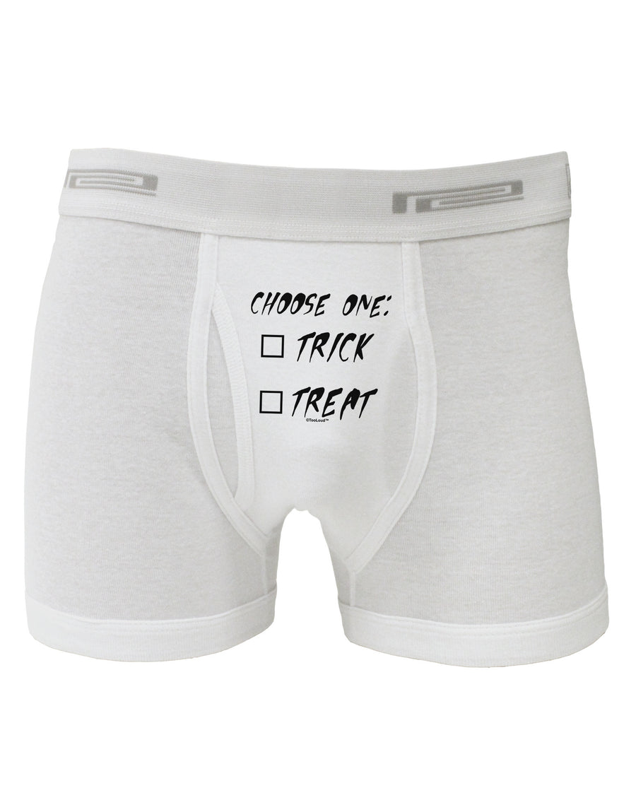 Choose One Unchecked Boxer Briefs-Boxer Briefs-TooLoud-White-Small-Davson Sales