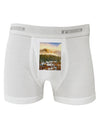 Nature Photography - Mountain Glow Boxer Briefs by-Boxer Briefs-TooLoud-White-Small-Davson Sales