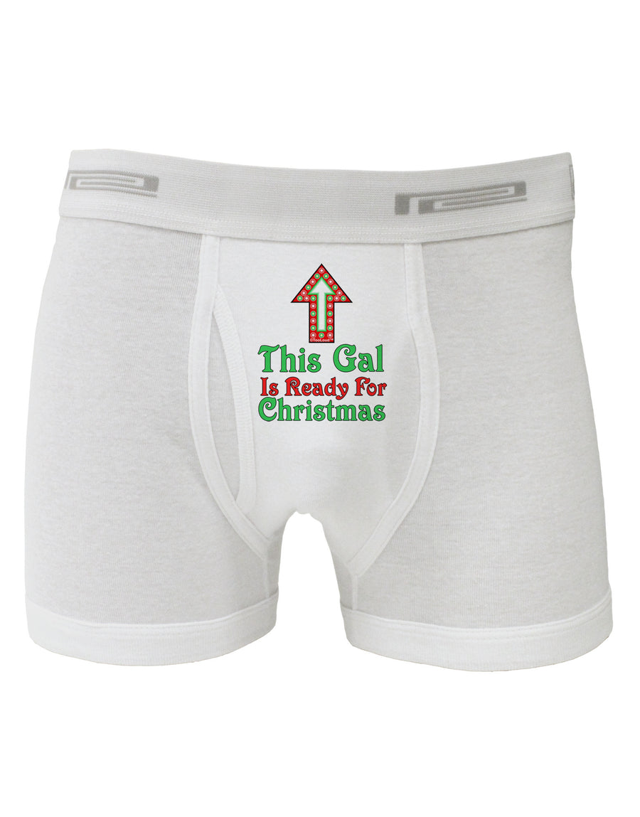 This Gal Is Ready For Christmas Boxer Briefs-Boxer Briefs-TooLoud-White-Small-Davson Sales
