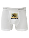 Black Bear Watercolor Boxer Briefs-Boxer Briefs-TooLoud-White-Small-Davson Sales