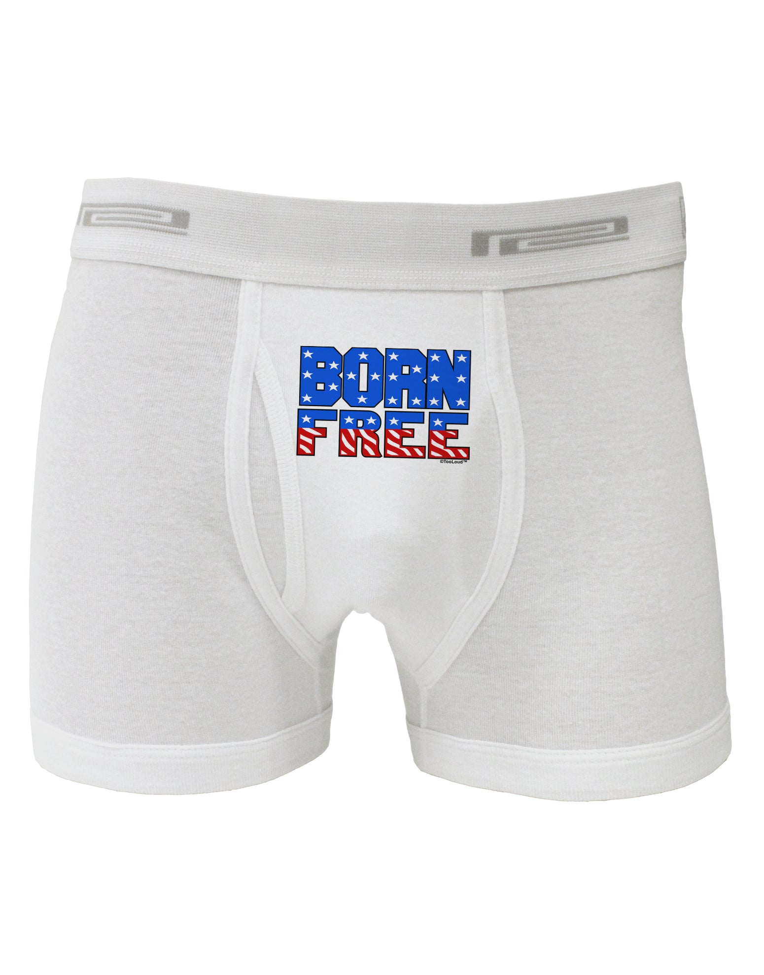 Born Free Color Boxer Briefs by TooLoud-Boxer Briefs-TooLoud-White-Small-Davson Sales