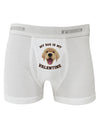 My Dog is my Valentine Gold Yellow Boxer Briefs-Boxer Briefs-TooLoud-White-Small-Davson Sales