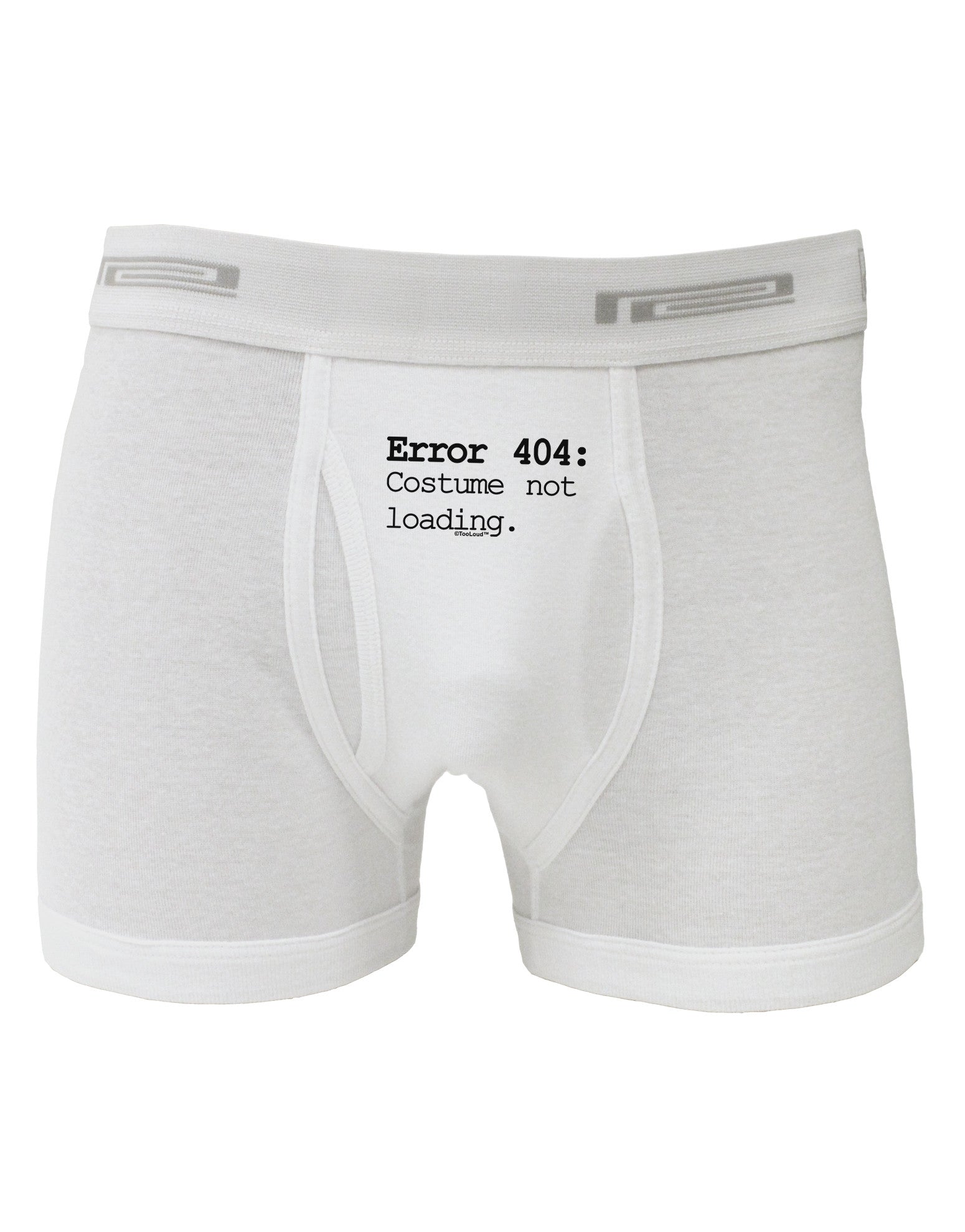 Error 404 Costume Boxer Briefs-Boxer Briefs-TooLoud-White-Small-Davson Sales